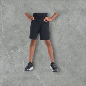 All in Motion Black Kids Athletic Shorts